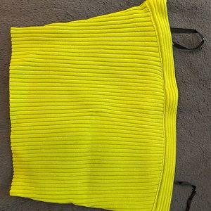 Neon Green tube top